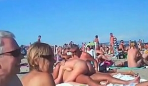 Flaga sexo praia nudismo